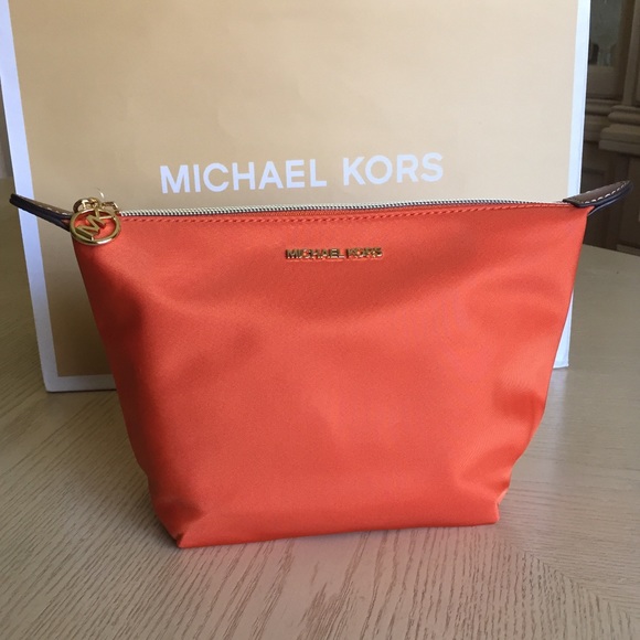 LAST ONE‼️ Michael Kors Tangerine Travel Pouch - Picture 9 of 9